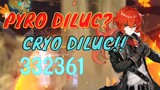 "Diluc is a PYRO character" | diluc dps showcase | dliuc teams | diluc dps build | #genshin #diluc