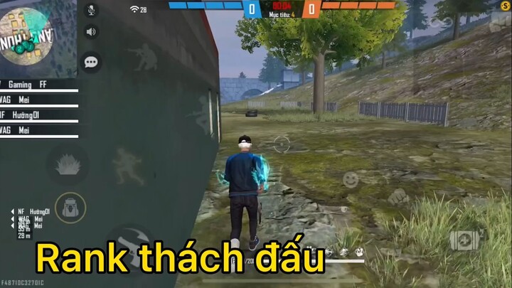 highlight free fire _ xử lý cực trí ở cao thủ thách đấu tử chiến 40-80⭐️