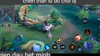 chiến thần lữ bố chơi dị p2 #chiendauhetminh