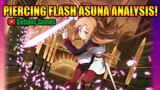 Piercing Flash Asuna Character Analysis! Sword Art Online Alicization Rising Steel