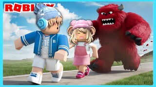 Aku Dan Adiku Terpaksa Harus Pergi Sekolah Monster Di Roblox Brookhaven ft @Shasyaalala