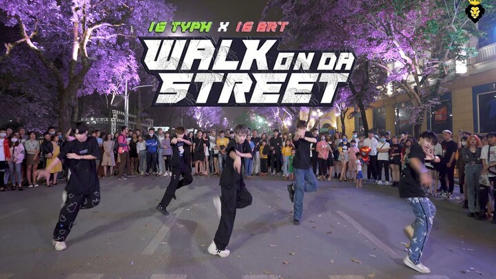 WALK ON DA STREET - 16 Typh x 16 BrT (Cukak Remix) | KIONX DANCE TEAM | SPX ENTERTAINMENT