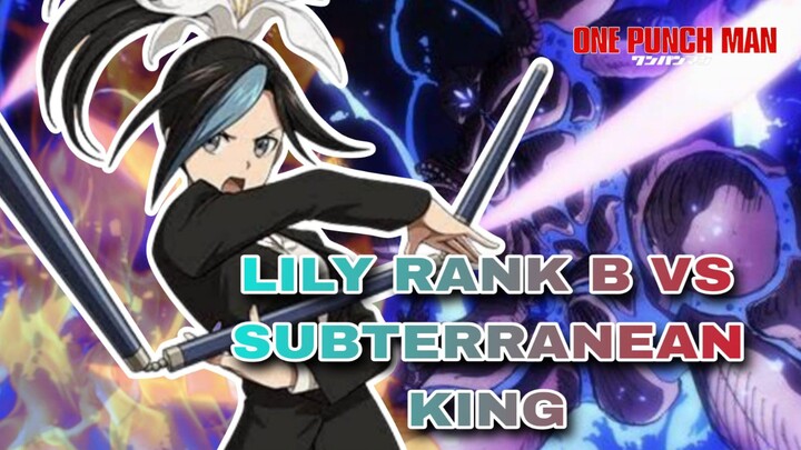 LILY RANK B HEROES VS SUBTERRANEAN KING (ONE PUNCH MAN:WORLD)