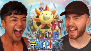 THE STRAWHATS ARE HERE!! - One Piece Episode 552 + 553 REACTION + REVIEW!