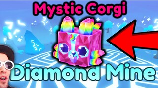 wow! Diamond Mine Update Got INSANE Pets!!! Pet Simulator X