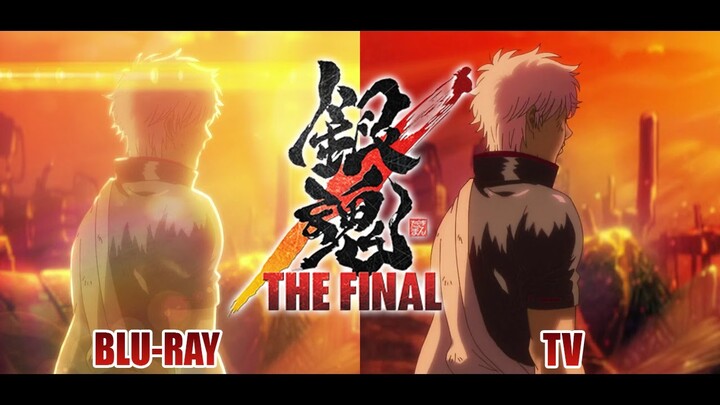 Gintama The Final | BD vs TV Comparison