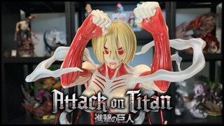 Female Titan Annie Leonhart | Attack on Titan Statue Unboxing by Giant Studio