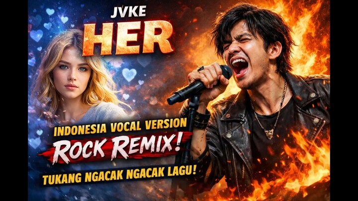 JVKE – HER (Indonesia Vocal Version Rock Remix | Tukang Ngacak Ngacak Lagu)