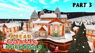 Bloxburg: Gingerbread Castle Speedbuild Part 3