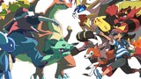 [MAD]Red and Ash are both legendary masters in <Pokemon>