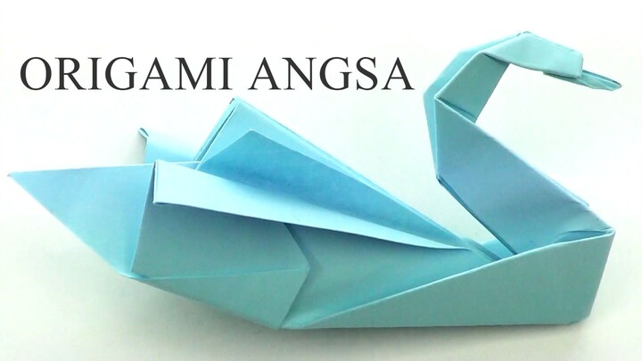 Cara Membuat Origami Angsa