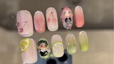 SPY×FAMILY Anya Cigua CP transparent whitening nail polish wearable nail cherry nail polish lemon na