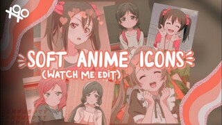 🍰₊˚.༄ ೃ - // soft anime icons | xoxoxantzu