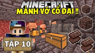 THỬ THÁCH SINH TỒN MINECRAFT 1.17 | Tập 10 | Xâm Chiếm Lâu Đài Ma Heo Và Nhặt Được Mảnh Vỡ Cổ Đại !!