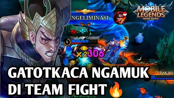 ROAMER TERKUAT DI LAND OF DOWN❗❗ GATOTKACA NGAMUK DI TEAM FIGHT🔥
