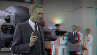 3D Anaglyph Robocop 4k  40% MORE  DEPTH  P2