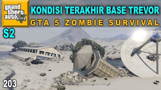 KE LOKASI BASE YANG HANCUR - GTA 5 ZOMBIE SURVIVAL #203