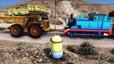 Can The Minions Stop Thomas The Train in GTA 5?
