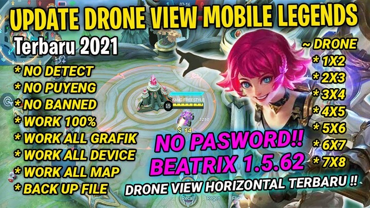 DRONE VIEW MAP MOBILE LEGENDS TERBARU 2021 - PATCH BEATRIX PART 1