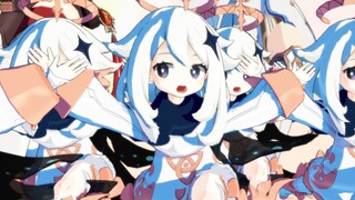 [4k/2d]喂 派蒙是不可以吃的！MMD DimagesDawn (ココアシガレットP) - アカリがやってきたぞっ