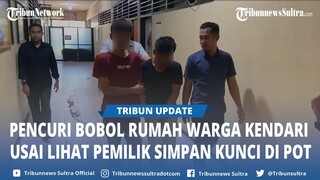 Maling Bobol Rumah di Kendari Usai Lihat Pemilik Taruh Kunci Dalam Pot Bunga, Curi Kamera, Beli Sabu