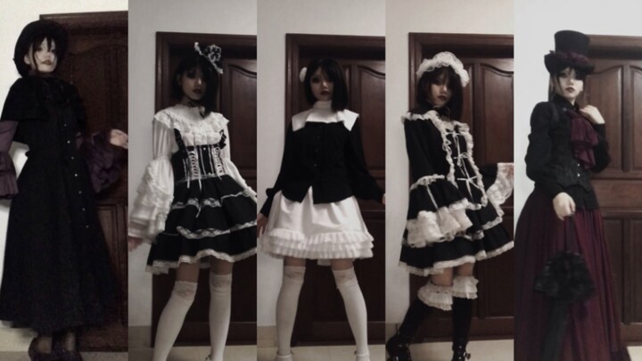 Một tuần phối đồ gothic