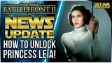How to Unlock PRINCESS Leia Skin | Battlefront 2 Update