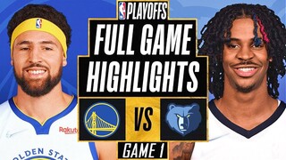 WARRIORS vs GRIZZLIES FULL GAME 1 HIGHLIGHTS NBA Playoffs 2022 Highlights Warriors vs Grizzlies 2K22