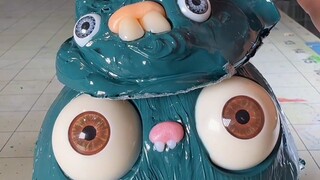 Acrylic Paint Matryoshka Little Monster