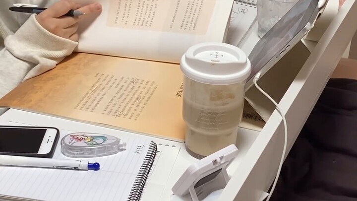 แบบเรียลไทม์｜การเรียนรู้แบบเรียลไทม์｜40 นาที｜ไม่มี BGM｜เสียงการพลิกหน้าและการเขียน｜การบ้านรายวันสำหร