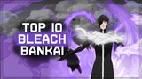 Top 10 Strongest Bankai in Bleach 🔥