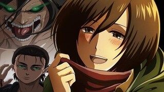 Eren tries to attract Mikasa (Goes extremely WRONG!)
