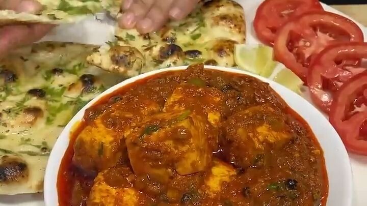 Indian Handi Paneer Cooking __ #shorts #food #cooking #paneer