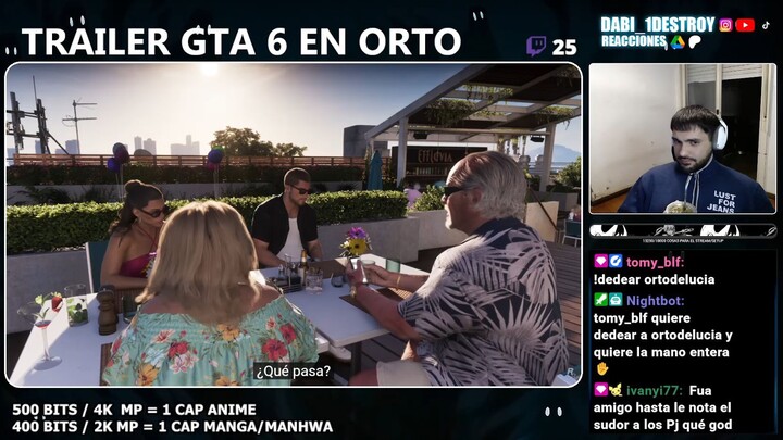 Viendo el TRAILER GTA 6