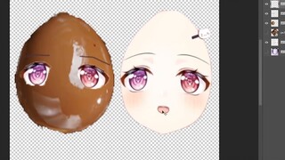 [Saya/Sayō] Aoba, can you Photoshop me to be bigger than Jingbao? Don't Photoshop me to be like a bo