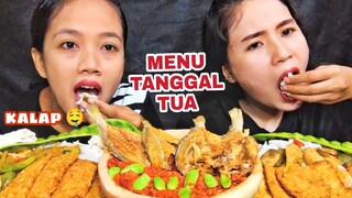 IKAN ASIN SAMBAL TERASI LALAPAN PETAI MENTAH, TERNIKMAT!!