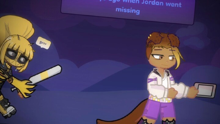 sunny and Jordan 💫✨💜💛