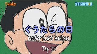 doraemon S5 tập 20 ngày lười biếng