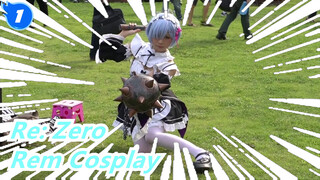 [Re: Zero] Cosplay Rem/Xem triển lãm anime tại nhà_1