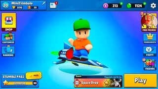 SPACEBOARD GUY SKIN! - Stumble Guys
