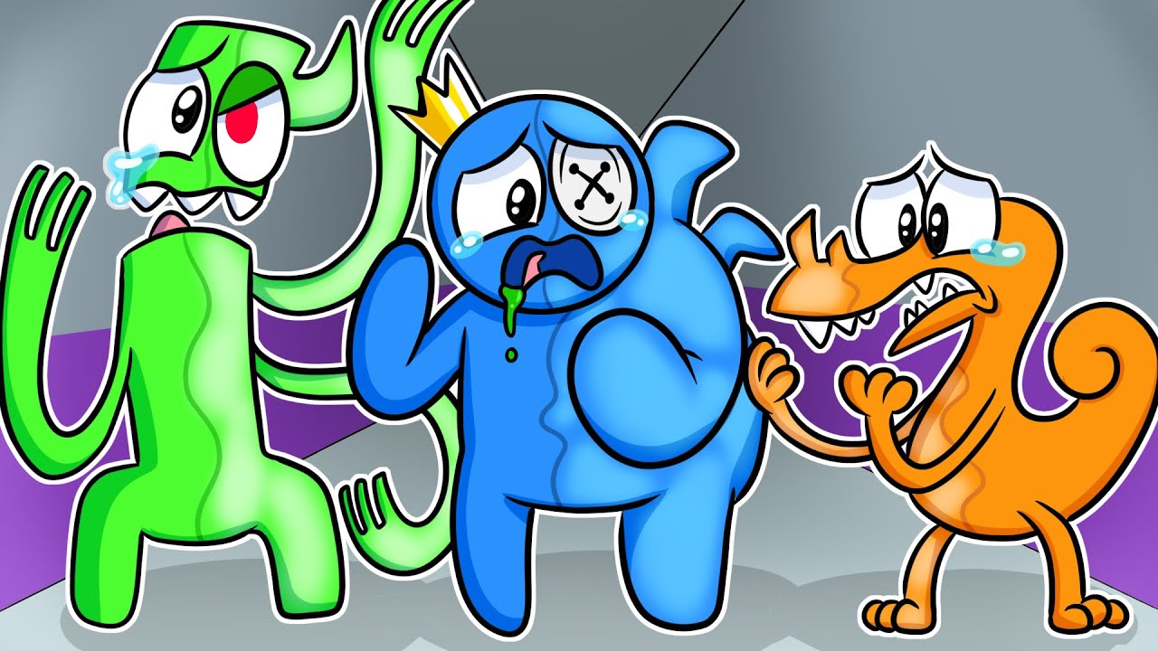 RAINBOW FRIENDS, But They're BEASTS?! (Cartoon Animation) 