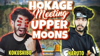 Hokage Meeting Upper Moons 😂 | Naruto X Demon Slayer Part - 2