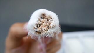 Kẹo chỉ kéo sợi #amthucduongphohanquoc