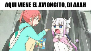MEMES ANIME DE OTAKUS #1 (Miss Kobayashi Dragon Maid)