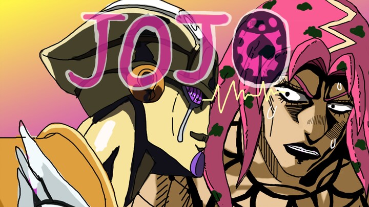 【JOJO/梗向/剧透】爆肝两个月的手绘OP！