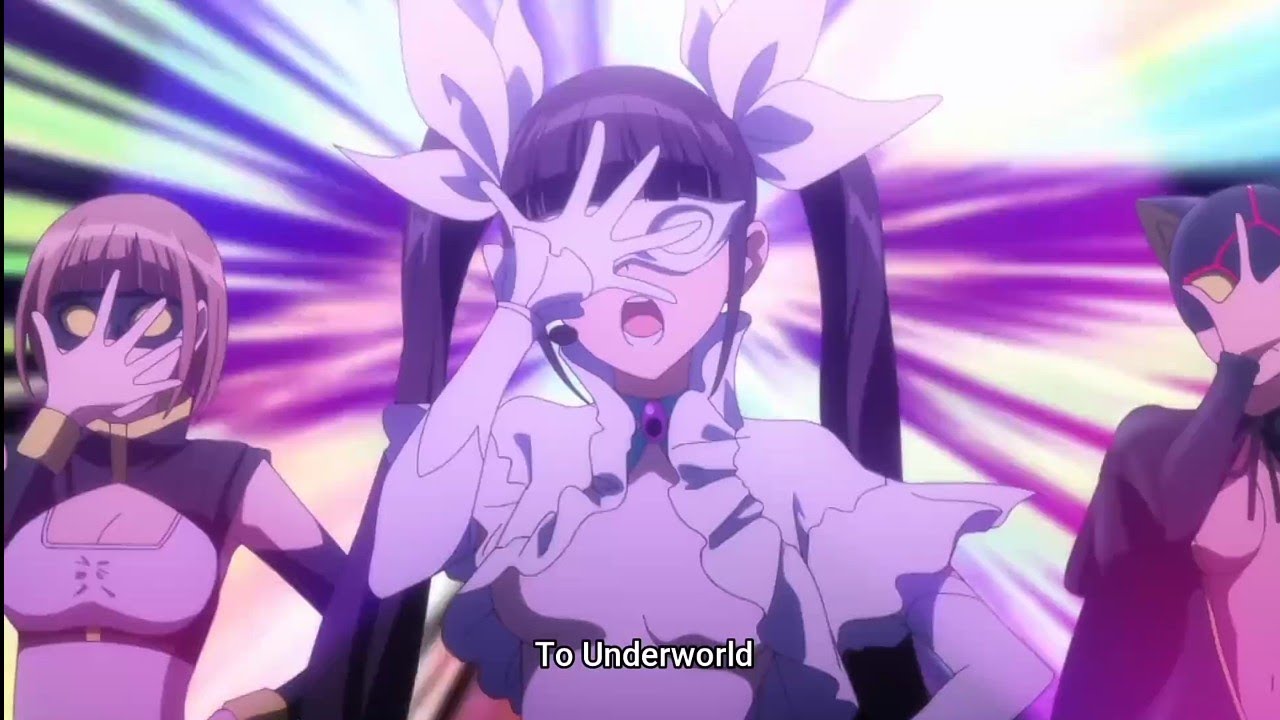 Paripi Koumei Episode 11 Insert Song Full 『UNDERWORLD』 AZALEA [Nanami Kuon  starring Lezel] - BiliBili