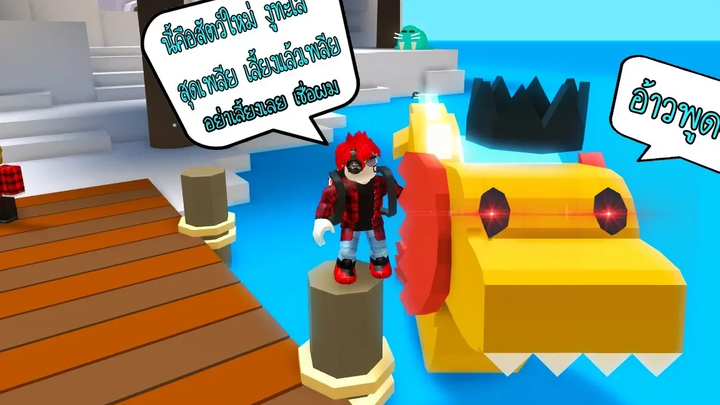 Roblox Feed your pets! 13 สัตว์มาใหม่งูทะเลสุดเพลีย เลี้ยงแล้วเพลีย (ระวังหูด้วย Earrape เยอะมาก)