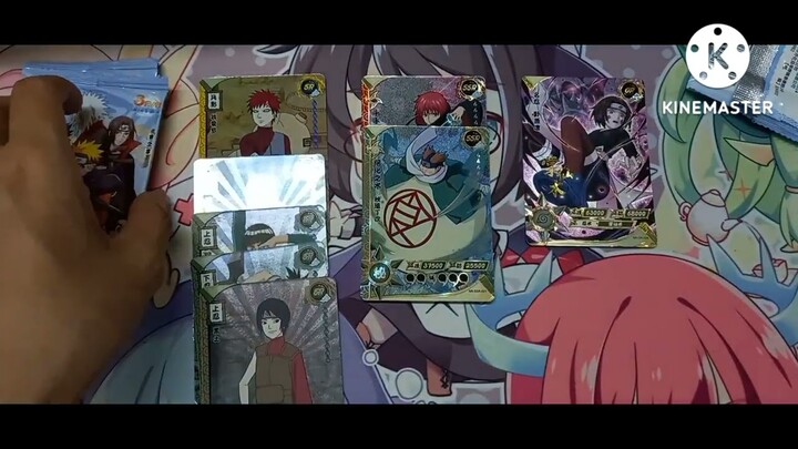 Mở 10 pack naruto phiên bản mới và 1 pack one piece phiên bản đặc biệt