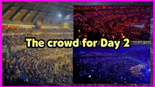 Grabe pa din ang crowd sa Day 2 ng SB19 Pagtatag Manila Concert!
