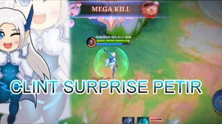 CLINT SURPRISE PETIR